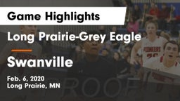 Long Prairie-Grey Eagle  vs Swanville  Game Highlights - Feb. 6, 2020