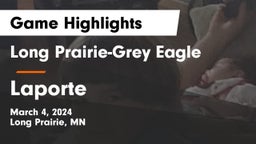 Long Prairie-Grey Eagle  vs Laporte Game Highlights - March 4, 2024