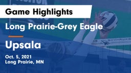 Long Prairie-Grey Eagle  vs Upsala  Game Highlights - Oct. 5, 2021