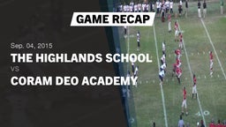 Recap: The Highlands School vs. Coram Deo Academy  2015