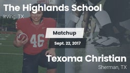 Matchup: Highlands vs. Texoma Christian  2017