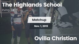 Matchup: Highlands vs. Ovilla Christian 2019