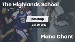 Matchup: Highlands vs. Plano Chant 2020