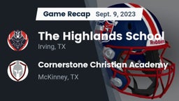 Recap: The Highlands School vs. Cornerstone Christian Academy  2023