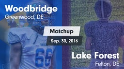 Matchup: Woodbridge vs. Lake Forest  2016