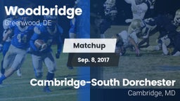 Matchup: Woodbridge vs. Cambridge-South Dorchester  2017