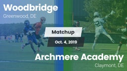 Matchup: Woodbridge vs. Archmere Academy  2019