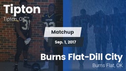 Matchup: Tipton vs. Burns Flat-Dill City  2017