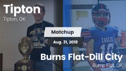 Matchup: Tipton vs. Burns Flat-Dill City  2018