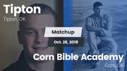 Matchup: Tipton vs. Corn Bible Academy  2018
