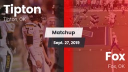 Matchup: Tipton vs. Fox  2019