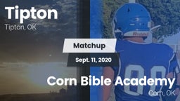 Matchup: Tipton vs. Corn Bible Academy  2020