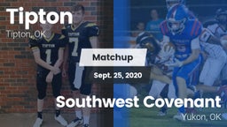 Matchup: Tipton vs. Southwest Covenant  2020