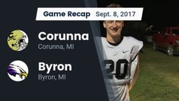 Recap: Corunna  vs. Byron  2017