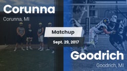 Matchup: Corunna vs. Goodrich  2017