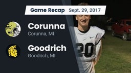 Recap: Corunna  vs. Goodrich  2017