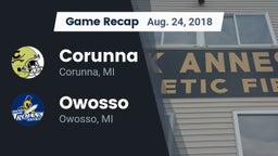 Recap: Corunna  vs. Owosso  2018