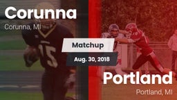 Matchup: Corunna vs. Portland  2018
