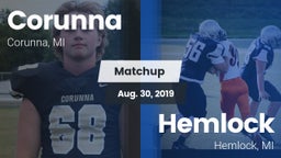 Matchup: Corunna vs. Hemlock  2019