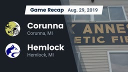 Recap: Corunna  vs. Hemlock  2019