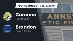 Recap: Corunna  vs. Brandon  2019