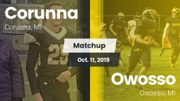 Matchup: Corunna vs. Owosso  2019