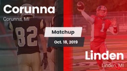 Matchup: Corunna vs. Linden  2019