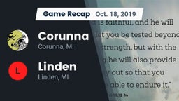 Recap: Corunna  vs. Linden  2019