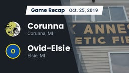 Recap: Corunna  vs. Ovid-Elsie  2019