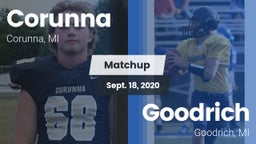Matchup: Corunna vs. Goodrich  2020