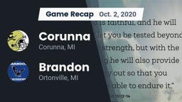 Recap: Corunna  vs. Brandon  2020