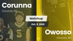 Matchup: Corunna vs. Owosso  2020