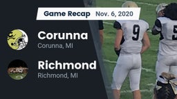 Recap: Corunna  vs. Richmond  2020