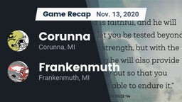 Recap: Corunna  vs. Frankenmuth  2020