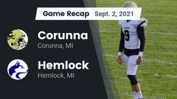Recap: Corunna  vs. Hemlock  2021