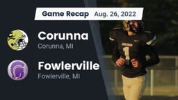 Recap: Corunna  vs. Fowlerville  2022