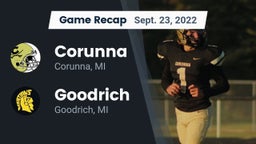 Recap: Corunna  vs. Goodrich  2022