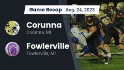 Recap: Corunna  vs. Fowlerville  2023