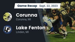 Recap: Corunna  vs. Lake Fenton  2023