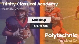 Matchup: Trinity Classical Ac vs. Polytechnic  2017