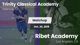 Matchup: Trinity Classical Ac vs. Ribet Academy  2018