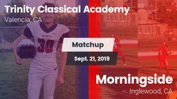 Matchup: Trinity Classical Ac vs. Morningside  2019