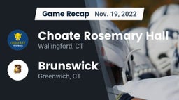 Recap: Choate Rosemary Hall  vs. Brunswick  2022