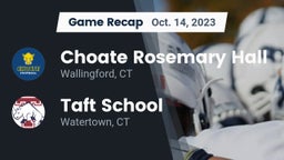 Recap: Choate Rosemary Hall  vs. Taft School 2023