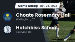 Recap: Choate Rosemary Hall  vs. Hotchkiss School 2023