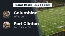 Recap: Columbian  vs. Port Clinton  2020