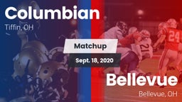 Matchup: Columbian vs. Bellevue  2020