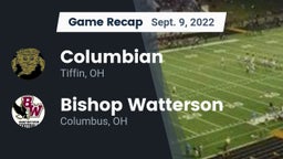 Recap: Columbian  vs. Bishop Watterson  2022