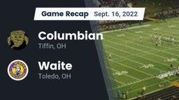 Recap: Columbian  vs. Waite  2022