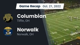 Recap: Columbian  vs. Norwalk  2022